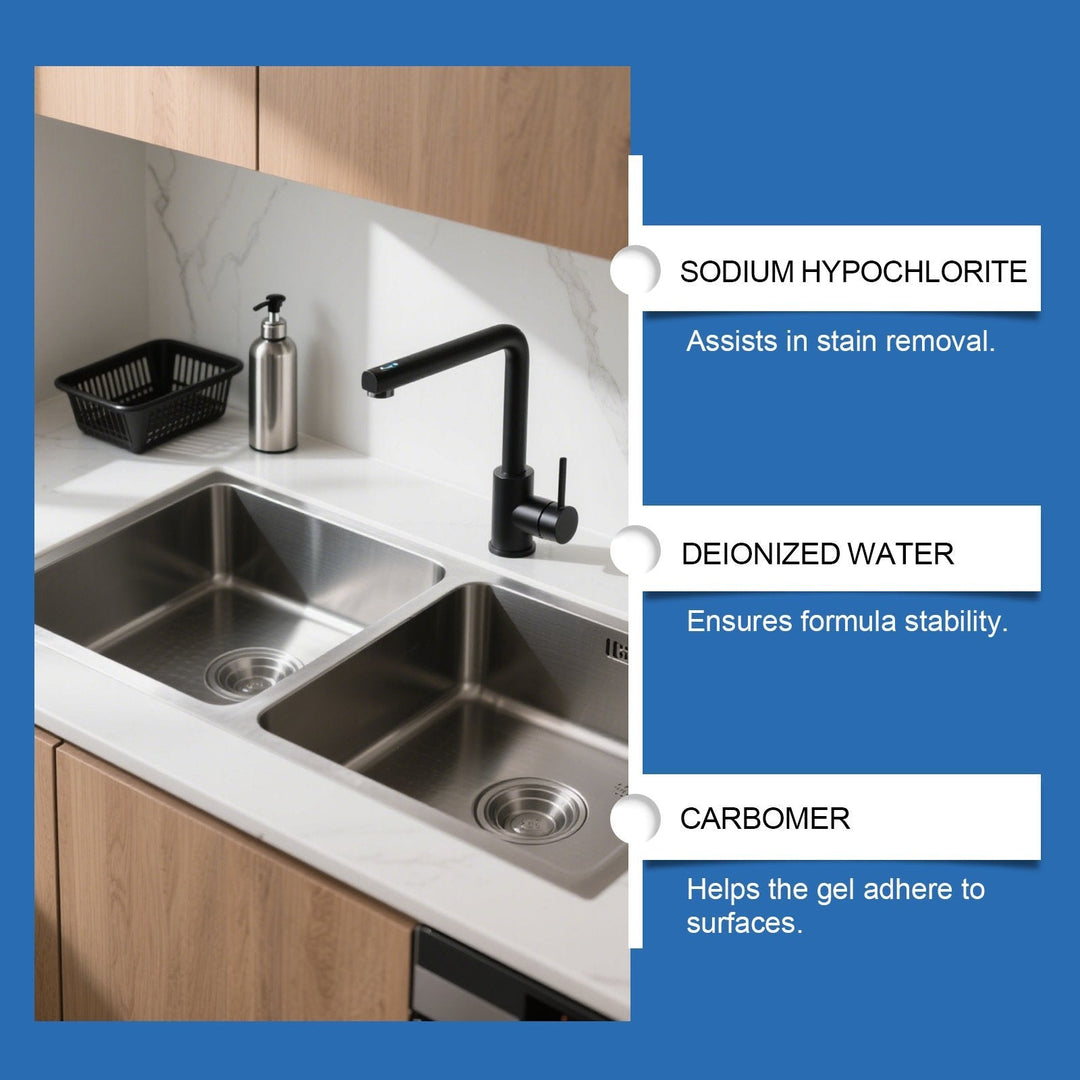 🔥LAST DAY- BUY 2 GET 1 FREE!!⚡50K+ SOLD!🏠Mold Removal Gel Multi-Purpose Household Cleaning Gel