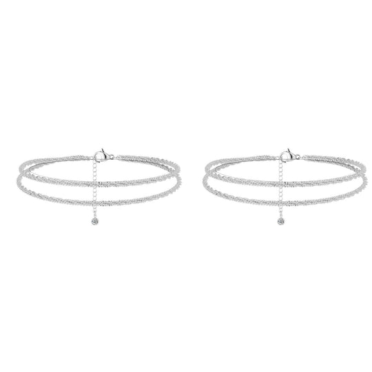 🩷Dainty Layered Waterproof Anklet