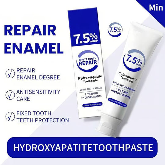 Fluoride-Free Hydroxyapatite Toothpaste | Breath Freshening |Effective whitening