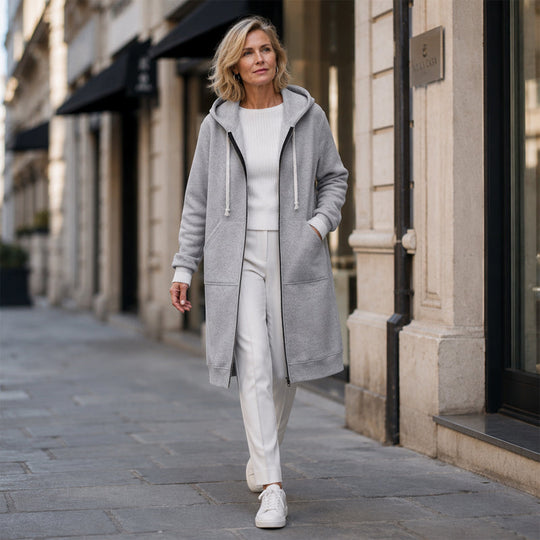 ⏰This week's Hot Sales - 50% Off🍂 Women's Casual Zip-Up Hoodie Jacket – Autumn Lightweight Everyday Coat ✨