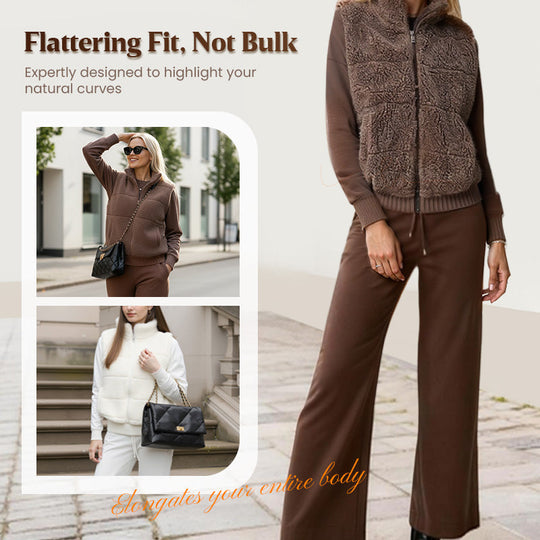 Váš nový obľúbený zimný outfit – 3-dielna teplá pletená súprava na oddych, v ktorej sa budete cítiť útulne a šik & Sebavedomý celý deň ❄️