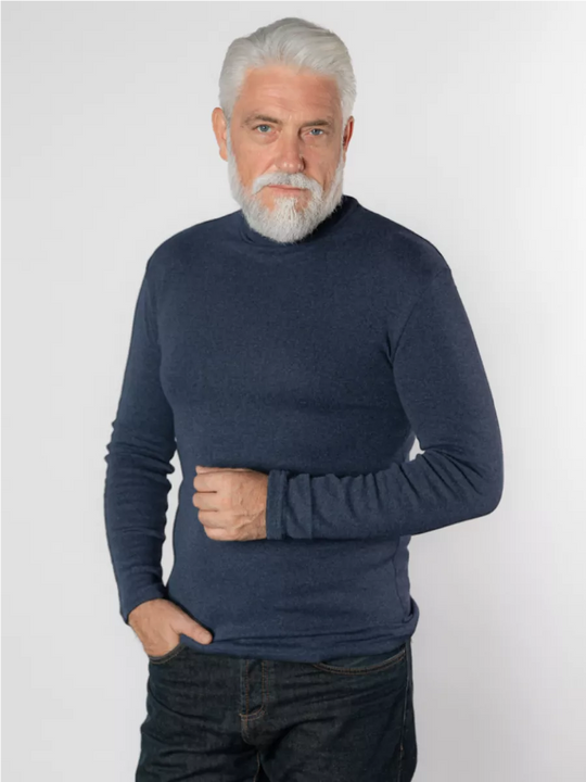 Cotton High-necked Thermal T-shirt