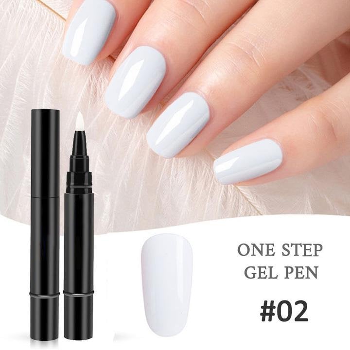 📢📢Limited Time Buy 1 Get 1 Free‼️💅One Step Nail Gel Pen 🎁Free Gift -Mini Portable UV Nail Lamp✨