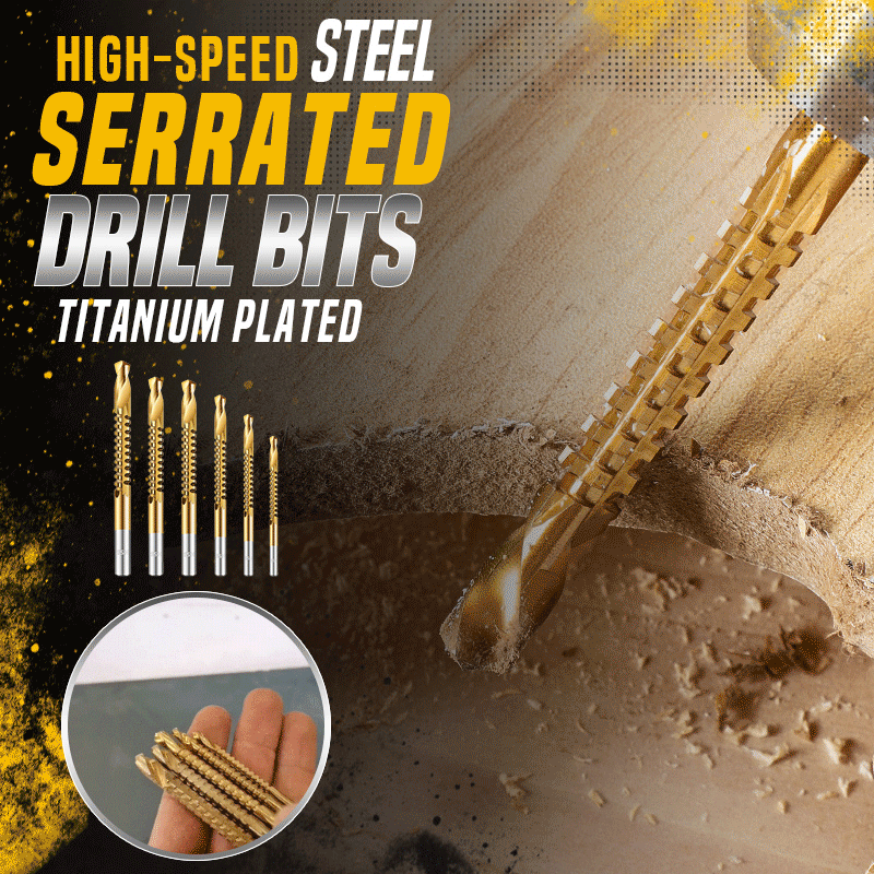 Twist Drill Bit Set – High-Speed Steel, Titanium-Coated & Multi-Material Ready