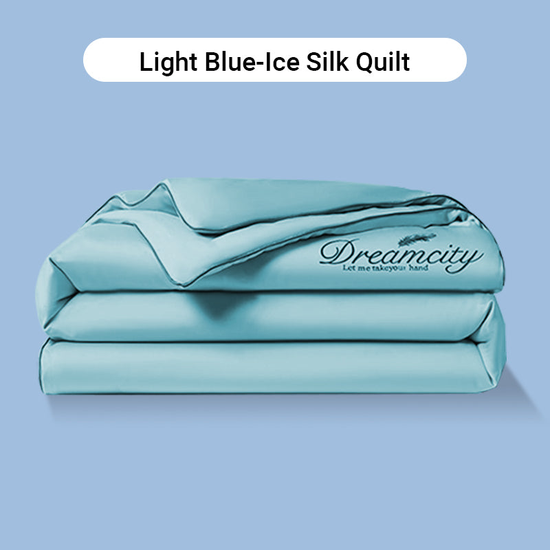 🎁Get Ready For Summer🛏️ Summer Simple Ice Silk Quilt❄️