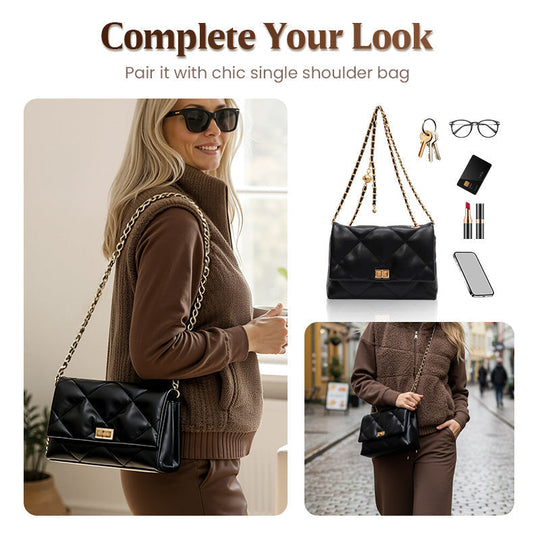 Váš nový obľúbený zimný outfit – 3-dielna teplá pletená súprava na oddych, v ktorej sa budete cítiť útulne a šik & Sebavedomý celý deň ❄️