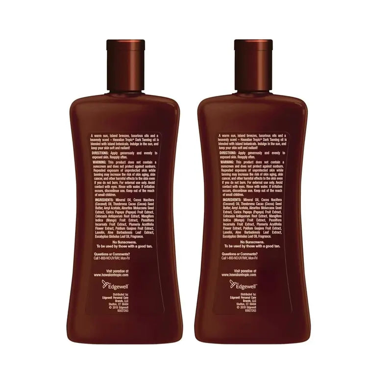 Ottieni un'abbronzatura profonda e radiosa con il nostro olio abbronzante scuro premium: un olio per il corpo idratante infuso con burro di cacao nutriente per un'abbronzatura migliorata e una pelle elastica