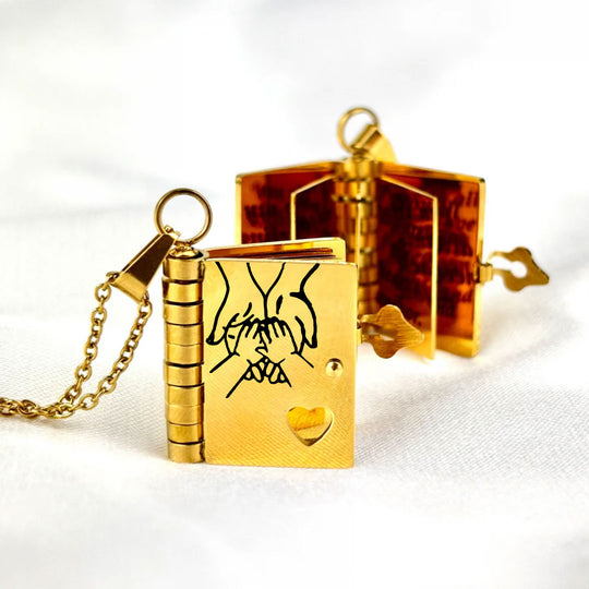 💜 PROMOTION DU DERNIER JOUR - 50 % DE RÉDUCTION💜Collier My Little Star Book pour fille, cadeau d'anniversaire, bijou de remise de diplôme d'amour