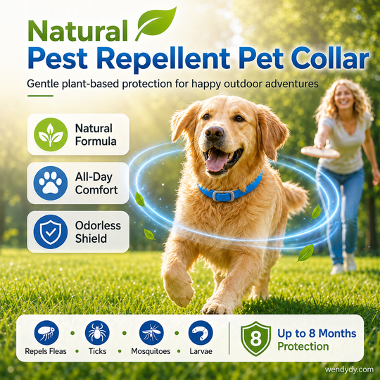 🐾Natural Essential Oil Pet Pest Repellent Collar