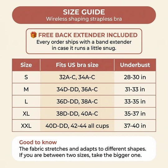 💟 Kaufen Sie 1 und erhalten Sie 1 gratis🌷Lusait trägerloser BH für Damen, rutschfester Silikon-Bandeau-BH, kabelloser Tube-Top-BH, Angebote für dich, Sommergewinne
