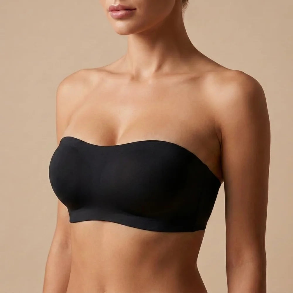 💟 Kaufen Sie 1 und erhalten Sie 1 gratis🌷Lusait trägerloser BH für Damen, rutschfester Silikon-Bandeau-BH, kabelloser Tube-Top-BH, Angebote für dich, Sommergewinne