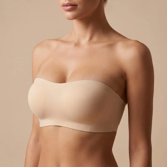 💟 Kaufen Sie 1 und erhalten Sie 1 gratis🌷Lusait trägerloser BH für Damen, rutschfester Silikon-Bandeau-BH, kabelloser Tube-Top-BH, Angebote für dich, Sommergewinne
