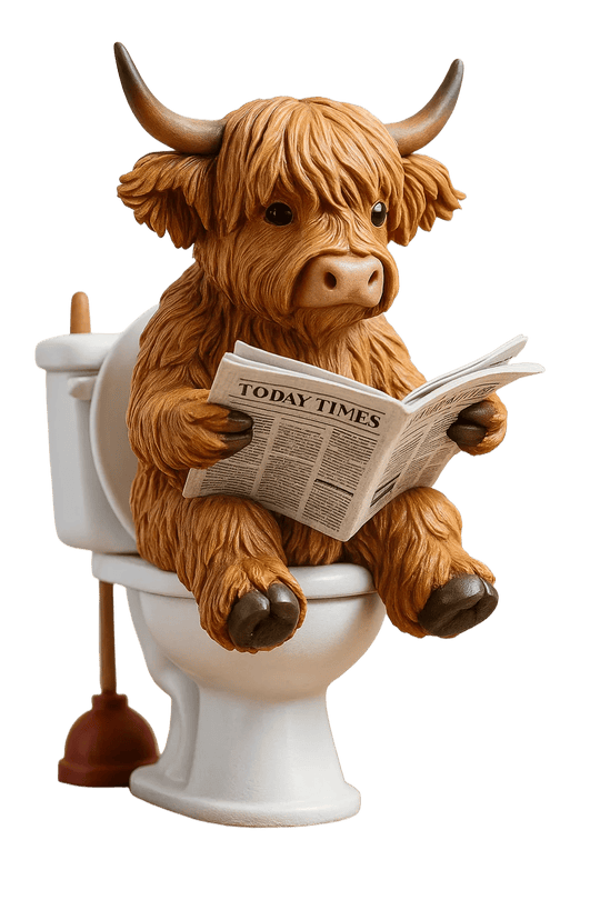 🎁Mukava joululahja🎅🐮Ylämaan lehmän joulukalenteri 2025