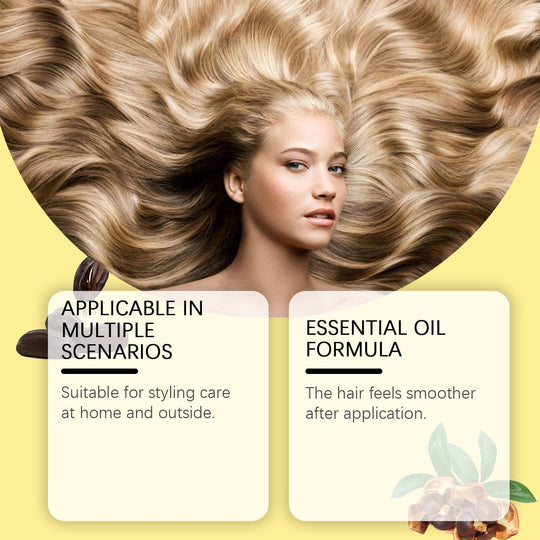 Hoegoa 80ml Conditioning Oil Spray Scalp & Hair Strengthener Leave-In Conditioner Comforting Shampoo Cleanser