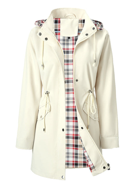 ❤️‍🔥New Arrival-50% Off🥰Solid Color Casual Jackets, Waterproof and Windproof Coats, Hooded Windbreakers