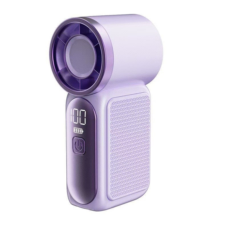 ❄️ Ventilatore portatile Turbo – 16900 giri/minuto, 6 velocità, display a LED
