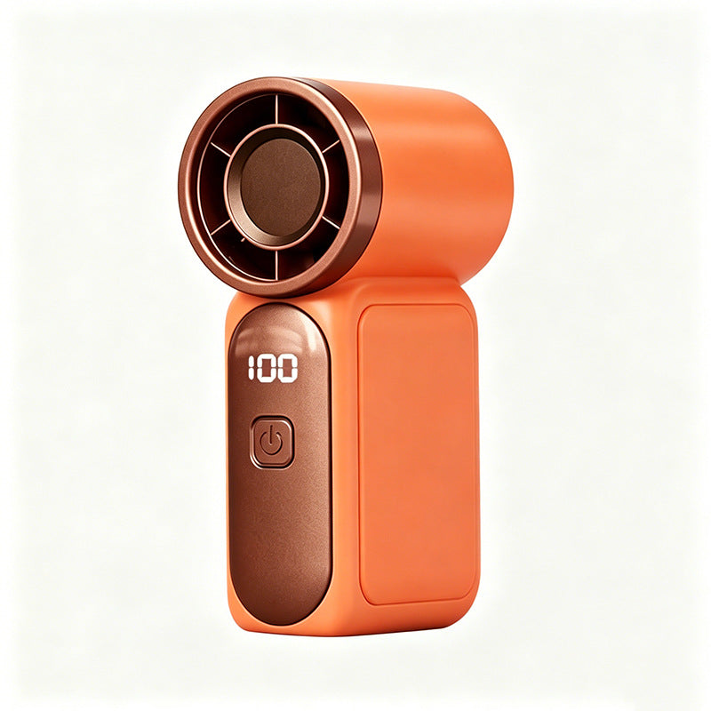 ❄️ Ventilatore portatile Turbo – 16900 giri/minuto, 6 velocità, display a LED