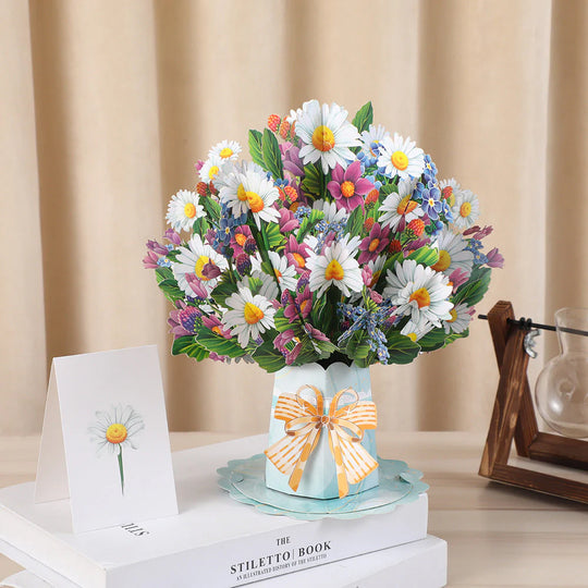 🏆PRODÁNO 35 000+! 🌼💌 Věčně kvetoucí 3D květinová vyskakovací karta – personalizovaný milostný vzkaz &  Věčný květ 🎁