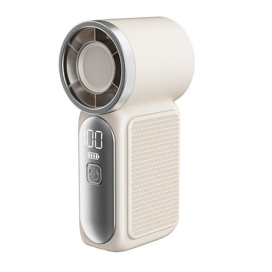 ❄️ Ventilatore portatile Turbo – 16900 giri/minuto, 6 velocità, display a LED