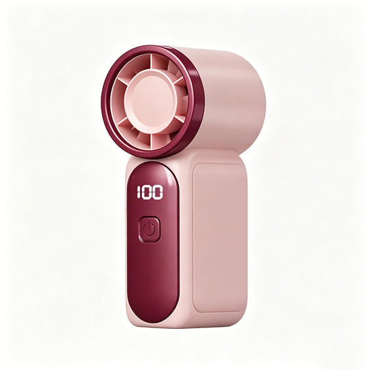 ❄️ Ventilatore portatile Turbo – 16900 giri/minuto, 6 velocità, display a LED