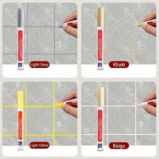 🖌️ Anti-Mould & Waterproof Joint Pen for Ceramic Tiles! 🧱