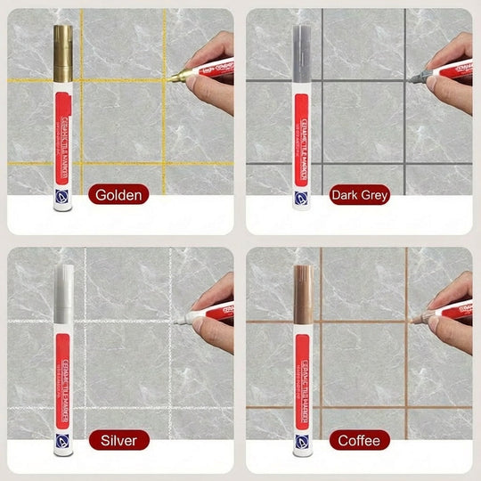 🖌️ Anti-Mould & Waterproof Joint Pen for Ceramic Tiles! 🧱