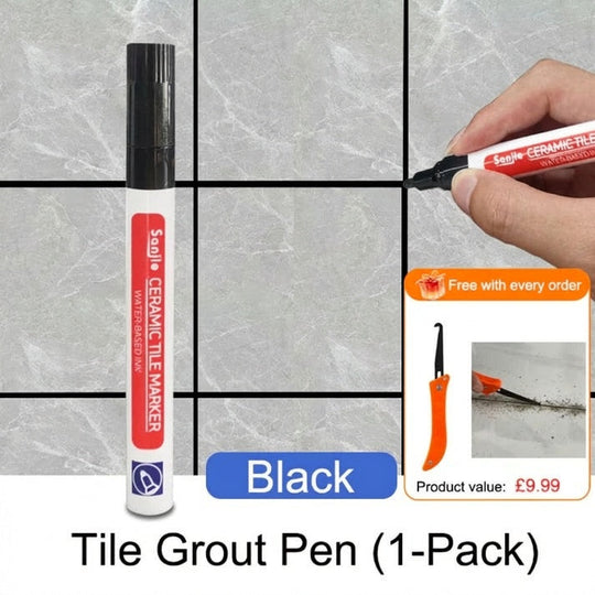 🖌️ Anti-Mould & Waterproof Joint Pen for Ceramic Tiles! 🧱