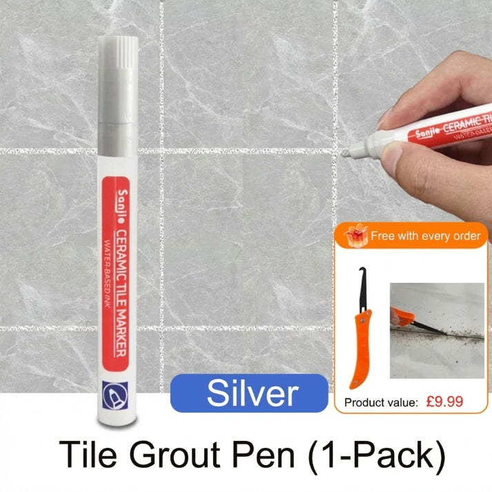 🖌️ Anti-Mould & Waterproof Joint Pen for Ceramic Tiles! 🧱
