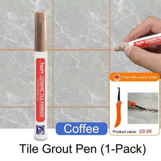 🖌️ Anti-Mould & Waterproof Joint Pen for Ceramic Tiles! 🧱