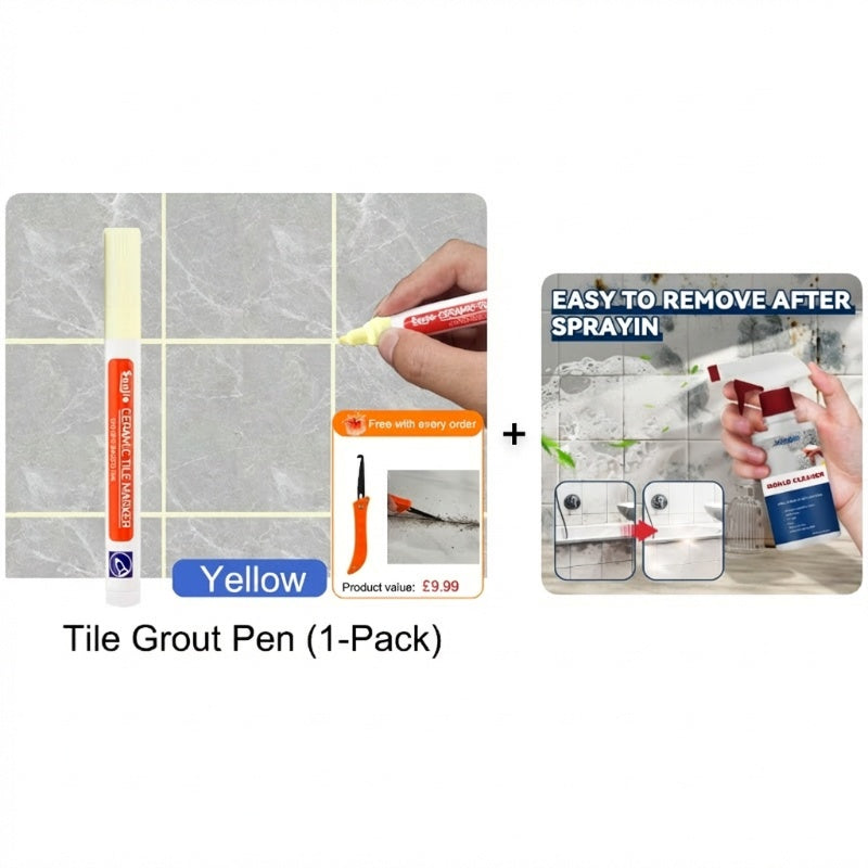 🖌️ Anti-Mould & Waterproof Joint Pen for Ceramic Tiles! 🧱