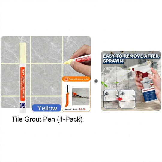 🖌️ Anti-Mould & Waterproof Joint Pen for Ceramic Tiles! 🧱