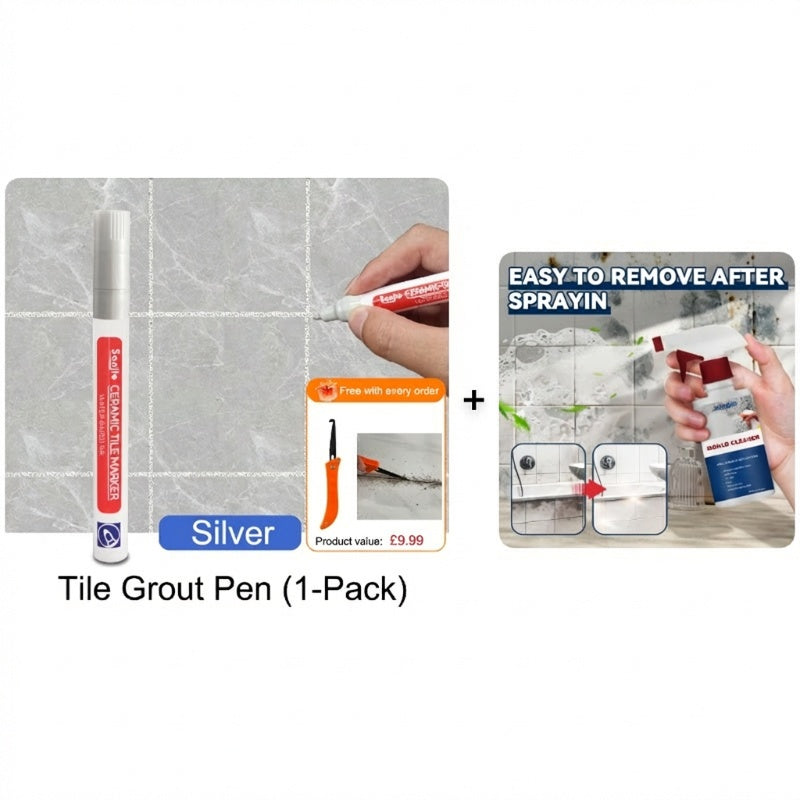 🖌️ Anti-Mould & Waterproof Joint Pen for Ceramic Tiles! 🧱