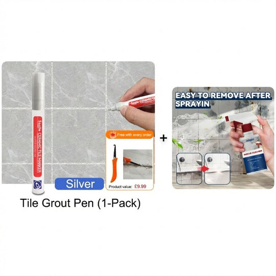 🖌️ Anti-Mould & Waterproof Joint Pen for Ceramic Tiles! 🧱