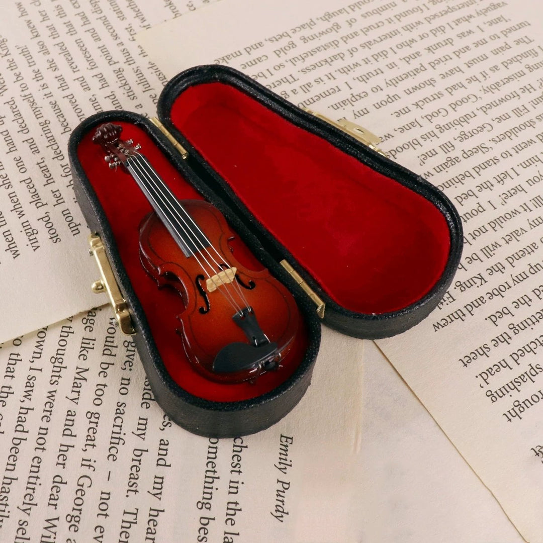 ✨Playable Tiny Violin Figurine
