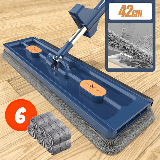 🏠2025 Mega Sale🔥New Ultra-Absorbent Large Flat Mop💦Limited free mop bucket giveaway, first come, first served🚀🚀