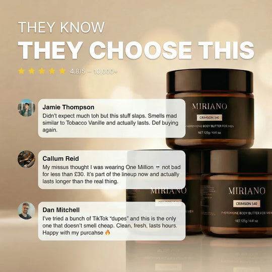 Pheromone Body Butter for Men
