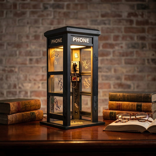 📞40% OFF NOW✨Vintage Phone Booth Ambient Lamp