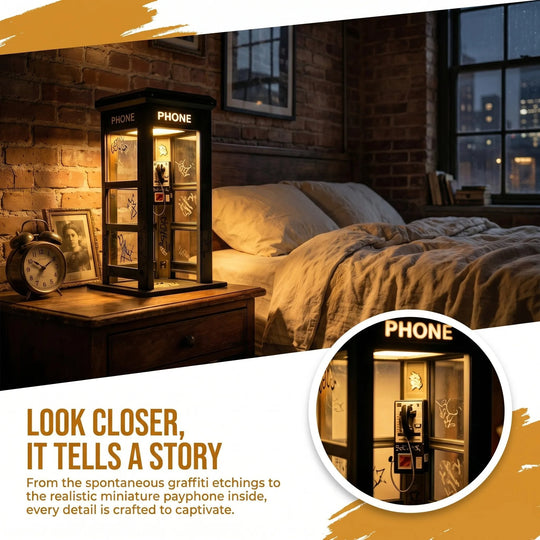 📞40% OFF NOW✨Vintage Phone Booth Ambient Lamp