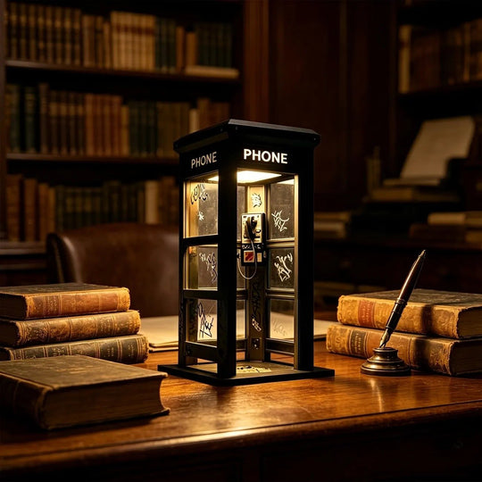 📞40% OFF NOW✨Vintage Phone Booth Ambient Lamp