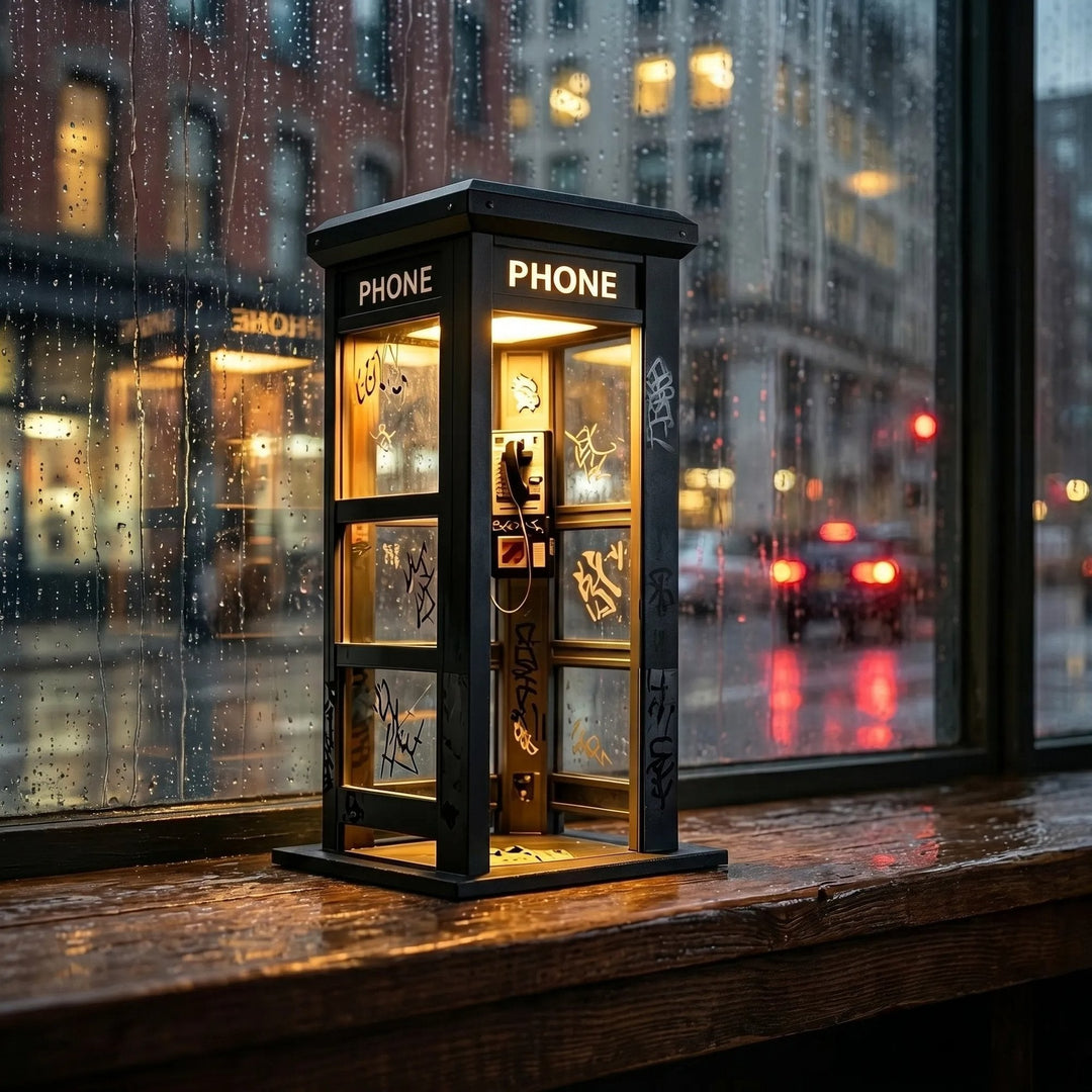 📞40% OFF NOW✨Vintage Phone Booth Ambient Lamp