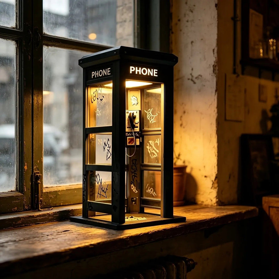 📞40% OFF NOW✨Vintage Phone Booth Ambient Lamp