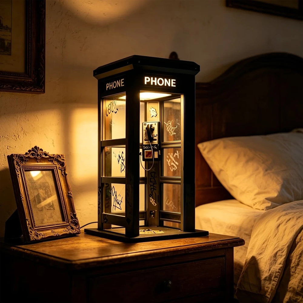 📞40% OFF NOW✨Vintage Phone Booth Ambient Lamp