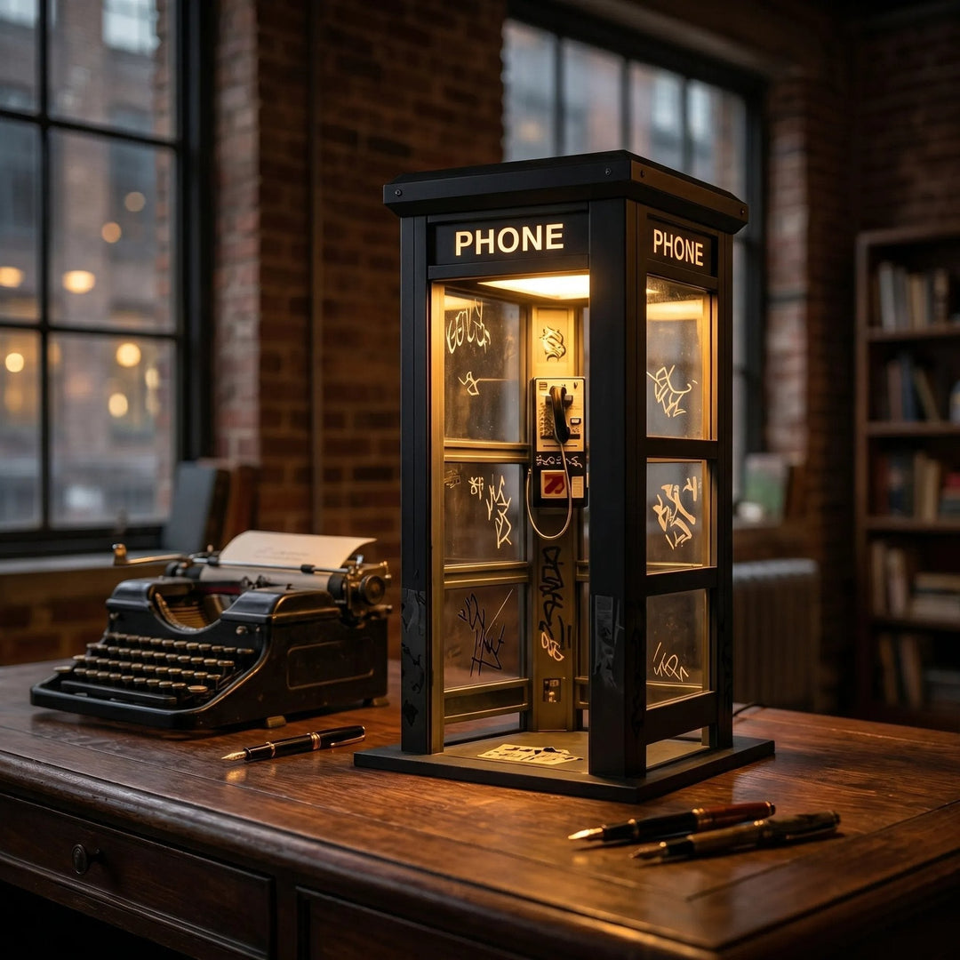 📞40% OFF NOW✨Vintage Phone Booth Ambient Lamp