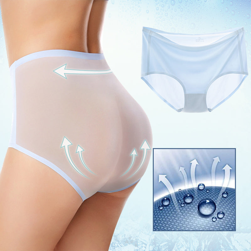 Women's Ultra-Thin Oversized Ice Silk Antibacterial Underwear