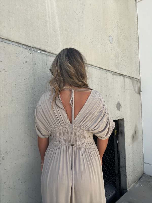 🌸Spring Specials💐Slit V-Neck Effortless Maxi Long Dress