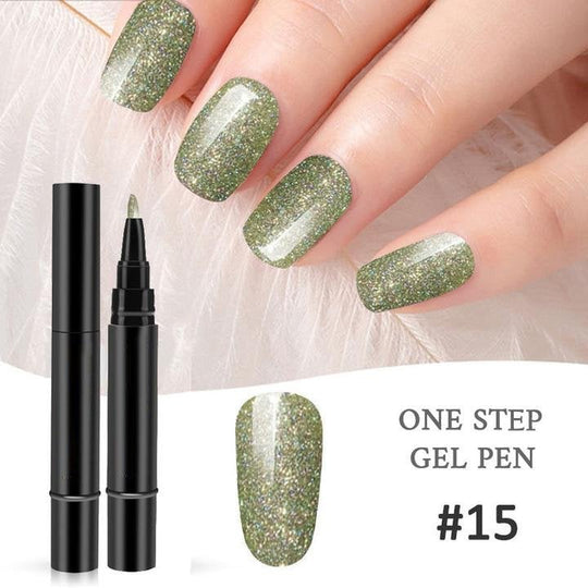 📢📢Limited Time Buy 1 Get 1 Free‼️💅One Step Nail Gel Pen 🎁Free Gift -Mini Portable UV Nail Lamp✨