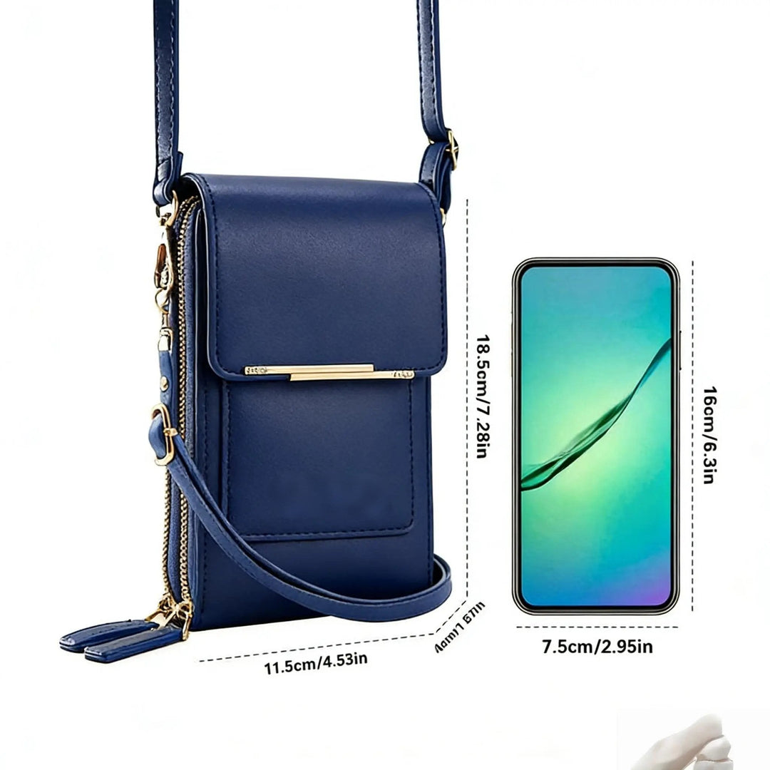 🌧️Water-Resistant & Stylish, 3 Ways to Wear👜 Handcrafted Crossbody Bag – Water-Resistant PU Leather & Adjustable Strap | Perfect for Any Occasion, Crossbody/Shoulder/Waist ✨