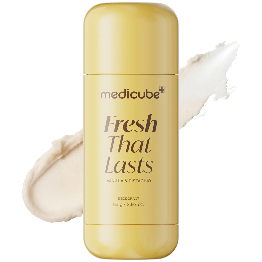 [NEW] [medicube] Deodorant Vanilla & Pistachio Fresh That Lasts | 24 Hour Odor Control, No Aluminum, Baking Soda, Parabens, Phthalates, Ethanol | Brightening & Smoothing for Dark Underarms with Koic Acid & Turmeric | Korean Skincare, K-Beauty
