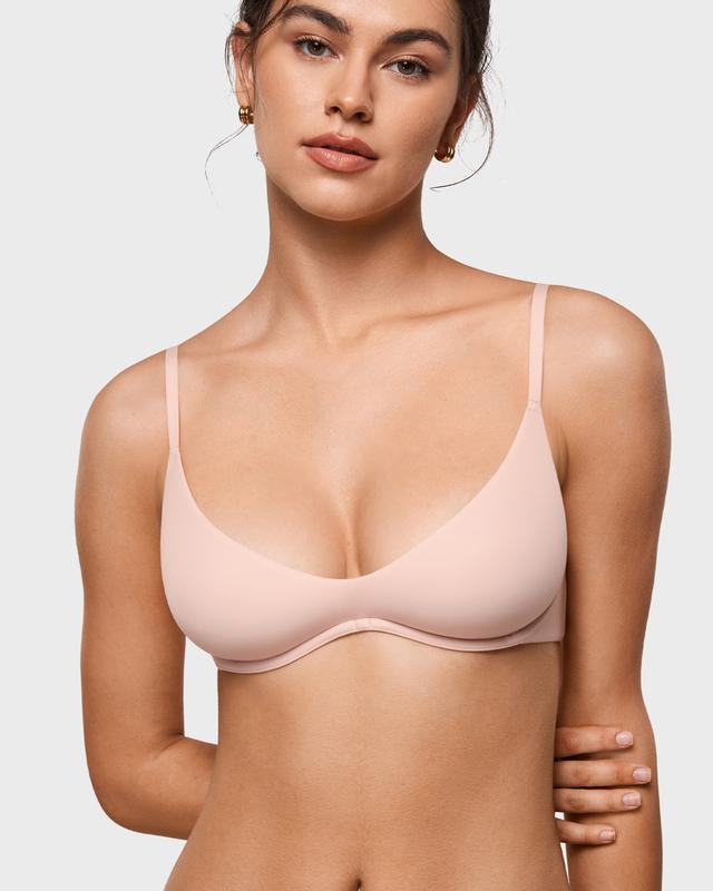 💞Νέα Άφιξη με 50% Έκπτωση💥Γυναικείο Τριγωνικό Σουτιέν με Στήριξη από Ζελέ χωρίς Σύρμα