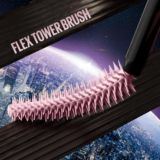 Maybelline Lash Sensational Sky High Washable Mascara Makeup, Volumizing, Lengthening, Defining, Curling, Multiplying, Buildable Formula, Very Black